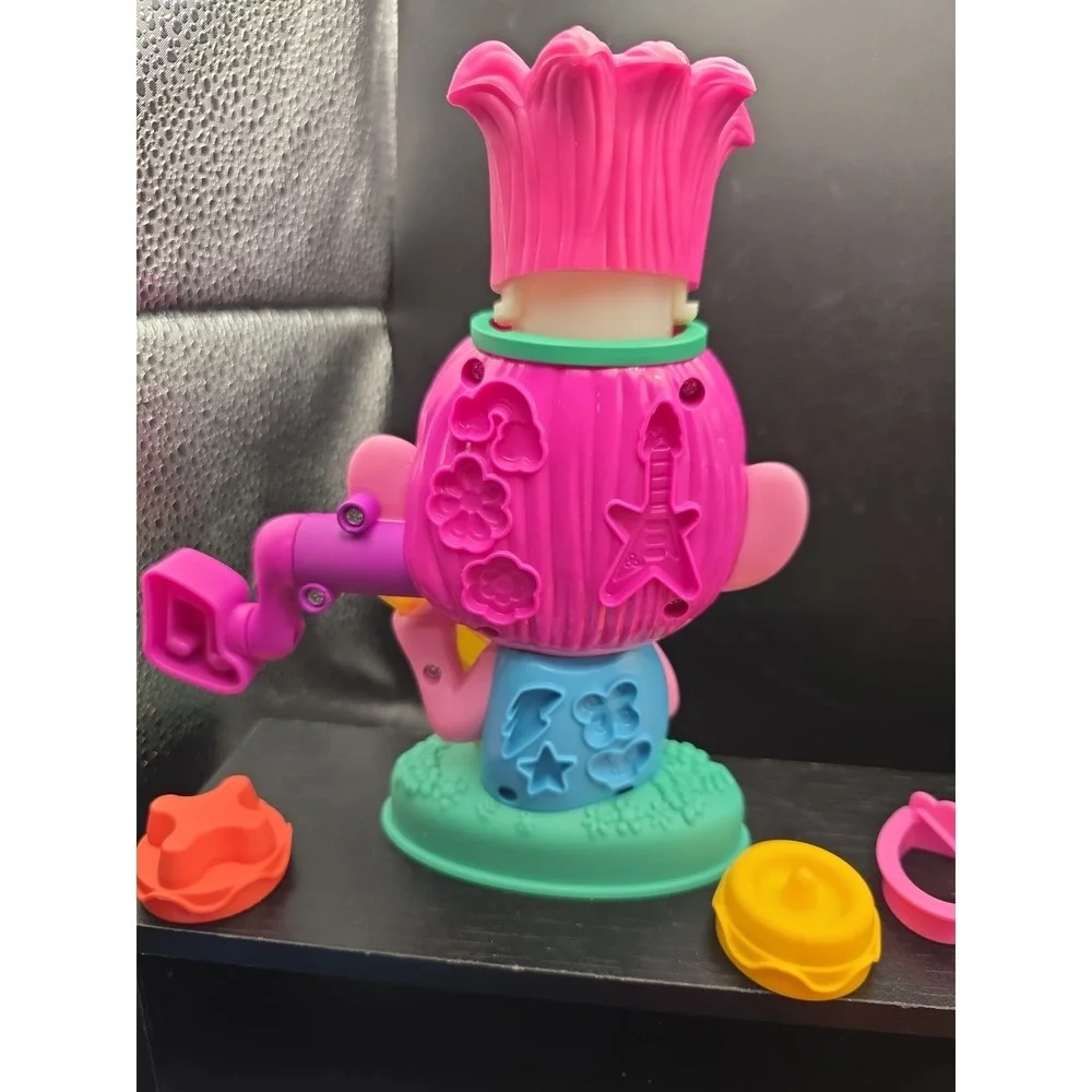 Playdoh Trolls Poppy Hair Growing mauve‎ color With Accessories